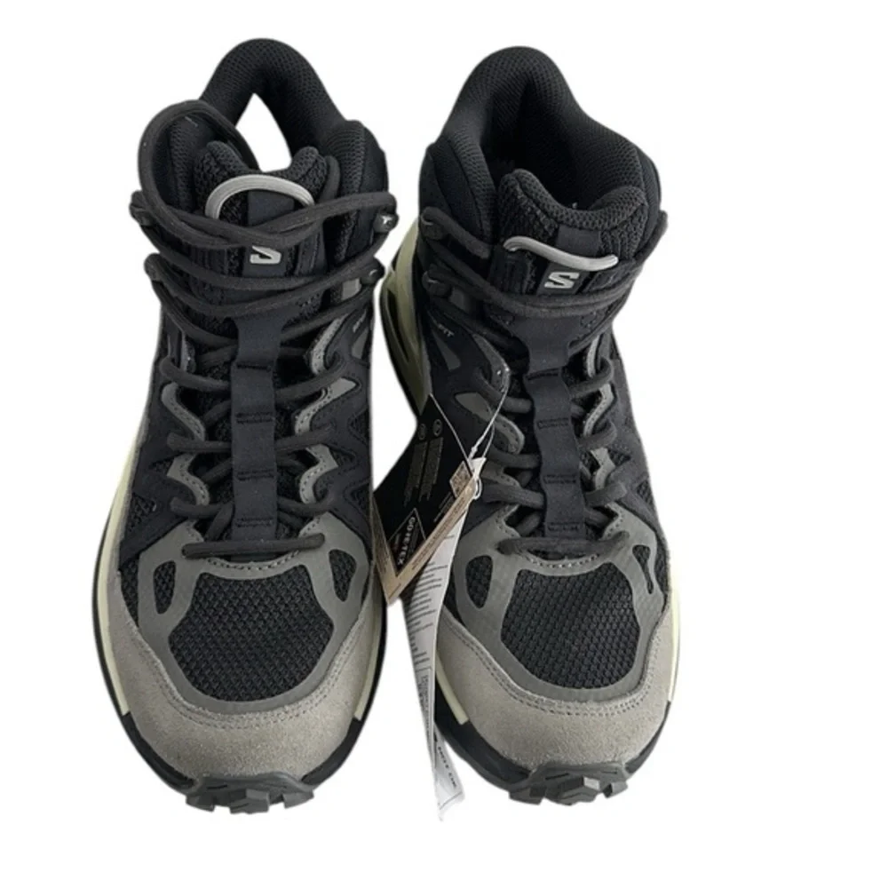 Salomon hiking boots Odyssey Elmt Mid GTX Outdoor Sportstyle Shoes sz 7.5 - Picture 5 of 13